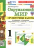 Окружающий мир 1 класс проверочные работы Погорелова Н.Ю.